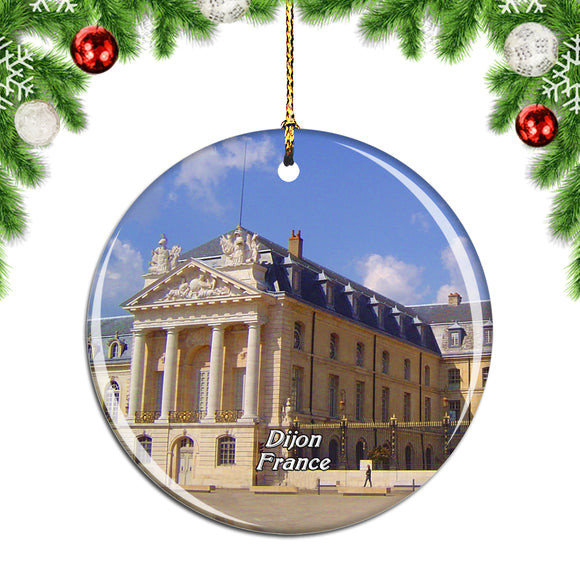 France Dijon Christmas Ornament