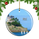 France Dinard Christmas Ornament