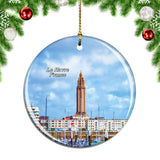 France Le Havre Christmas Ornament