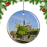 France Notre Dame de Paris Christmas Ornament