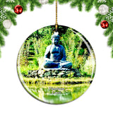 Buddha Park Vientiane Laos Christmas Ornament