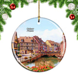 France Old Town Little Venice Colmar Christmas Ornament