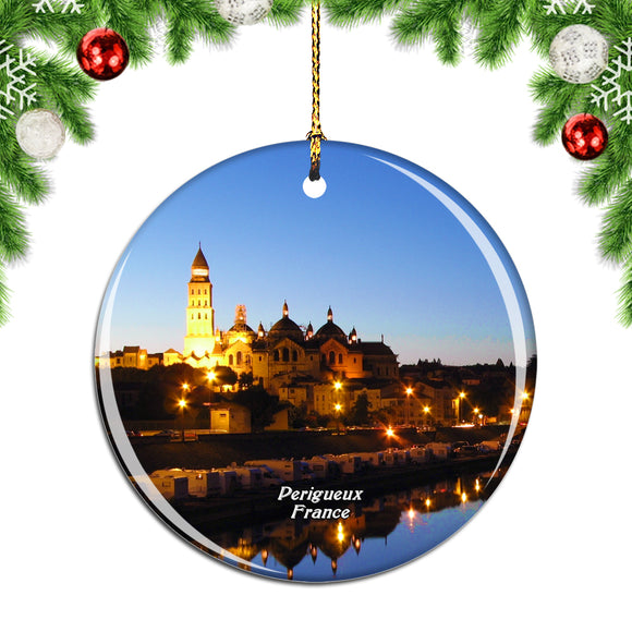 France Perigueux Christmas Ornament