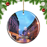 France Place Kleber Strasbourg Christmas Ornament