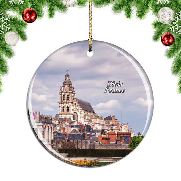 France Royal Castle of Blois Christmas Ornament