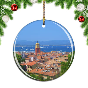 France Saint Tropez Christmas Ornament