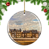 France The embankment Les Sables-d'Olonne Christmas Ornament