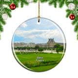 France Tuileries Garden Paris Christmas Ornament