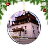 Gandantegchinlen Monastery Ulaanbaatar Mongolia Christmas Ornament