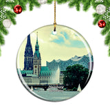 Germany Alster Lake Hamburg Christmas Ornament