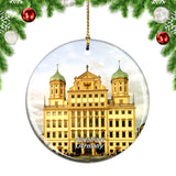 Germany Augsburg Town Hall Christmas Ornament