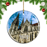 Germany Cathedral of St Peter's Regensburg Christmas Ornament