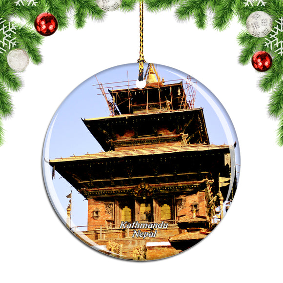 Kot Square Kathmandu Nepal Christmas Ornament