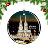 Germany Cologne Cathedral Christmas Ornament