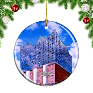 Germany Elbphilharmonie Hamburg Christmas Ornament