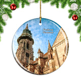 Germany Freiburg Cathedral Christmas Ornament