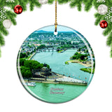 Germany German Corner Koblenz Christmas Ornament