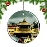 Pashupatinath Temple Kathmandu Nepal Christmas Ornament