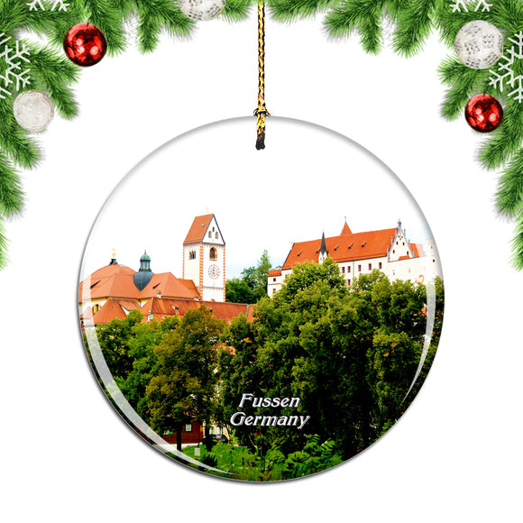 Germany Hohes Castle Fussen Christmas Ornament