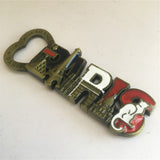 Paris France Fridge Magnet Bottle Opener Metal Craft