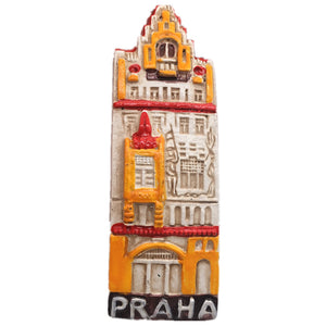 Prague Czech Fridge Magnet 3D Resin