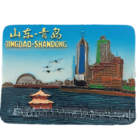 Qingdao China Fridge Magnet 3D Resin