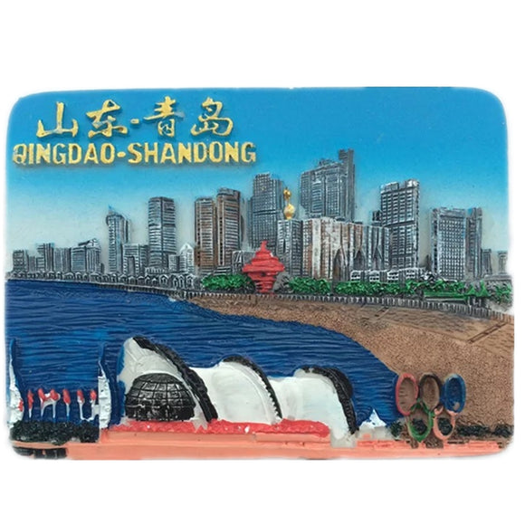 Qingdao China Fridge Magnet 3D Resin