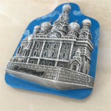 St. Petersburg Russia Fridge Magnet 3D Resin