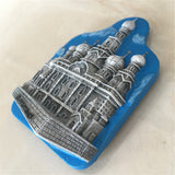 St. Petersburg Russia Fridge Magnet 3D Resin