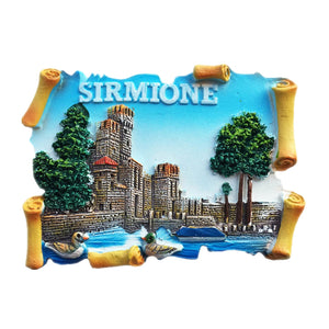 Sirmione Italy Fridge Magnet 3D Resin