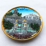 Sofia Bulgaria Fridge Magnet 3D Resin