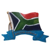 Flag South Africa Fridge Magnet 3D Resin