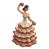 Barcelona Dancing Girl Spain Fridge Magnet 3D Resin