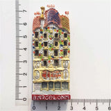 Casa Batllo Barcelona Spain Fridge Magnet 3D Resin