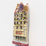 Casa Batllo Barcelona Spain Fridge Magnet 3D Resin