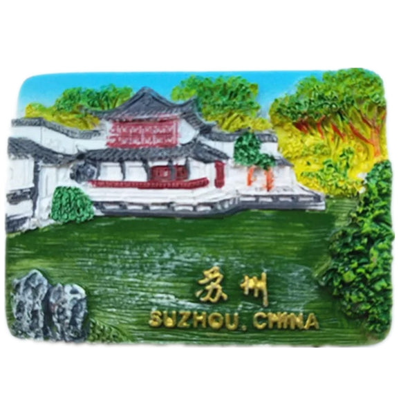 Suzhou China Fridge Magnet 3D Resin