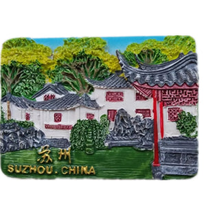 Suzhou China Fridge Magnet 3D Resin