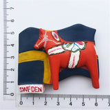 Flag Dala Horse Holland Netherlands Fridge Magnet 3D Resin