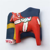 Flag Dala Horse Holland Netherlands Fridge Magnet 3D Resin