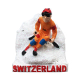 Saas Fee Switzerland Fridge Magnet 3D Resin