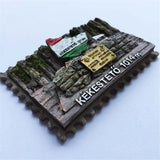 Kekesteto Matura Hungary Fridge Magnet 3D Resin