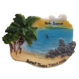 Koh Samui Thailand Fridge Magnet 3D Resin