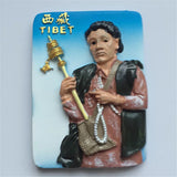 Tibet China Fridge Magnet 3D Resin