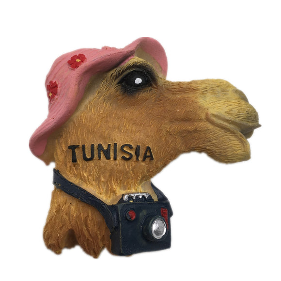 Camel Tunisia Fridge Magnet 3D Resin