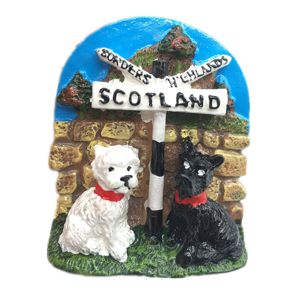 Scotland England UK Fridge Magnet 3D Resin