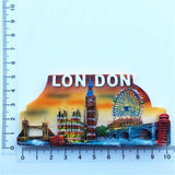 London England UK Fridge Magnet 3D Resin