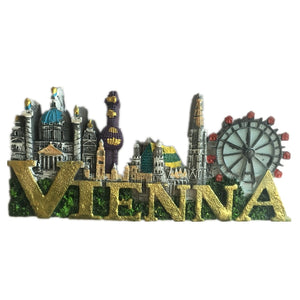 Vienna Austria Fridge Magnet 3D Resin