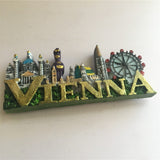 Vienna Austria Fridge Magnet 3D Resin