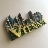 Vienna Austria Fridge Magnet 3D Resin