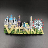 Vienna Austria Fridge Magnet 3D Resin